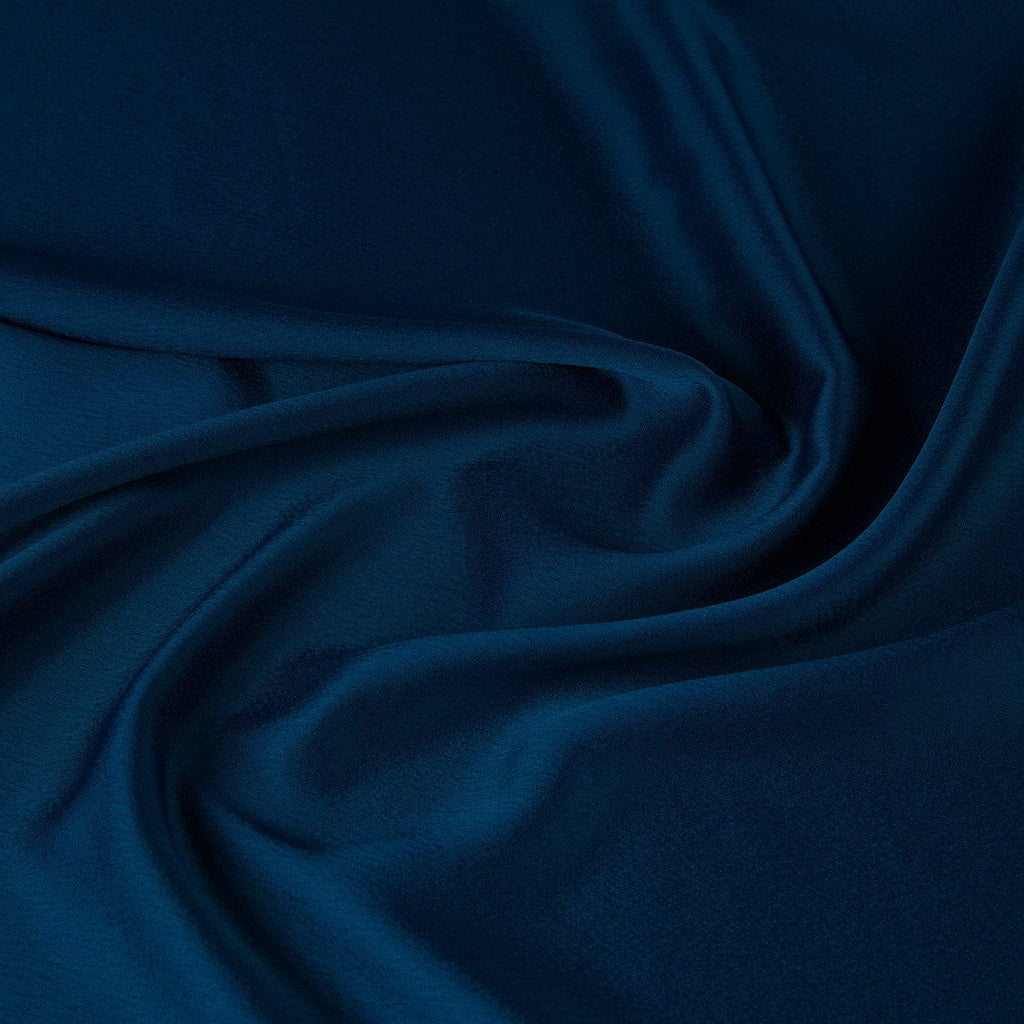 CREPE BACK SATIN | 23628 PETROL BLUE - Zelouf Fabrics