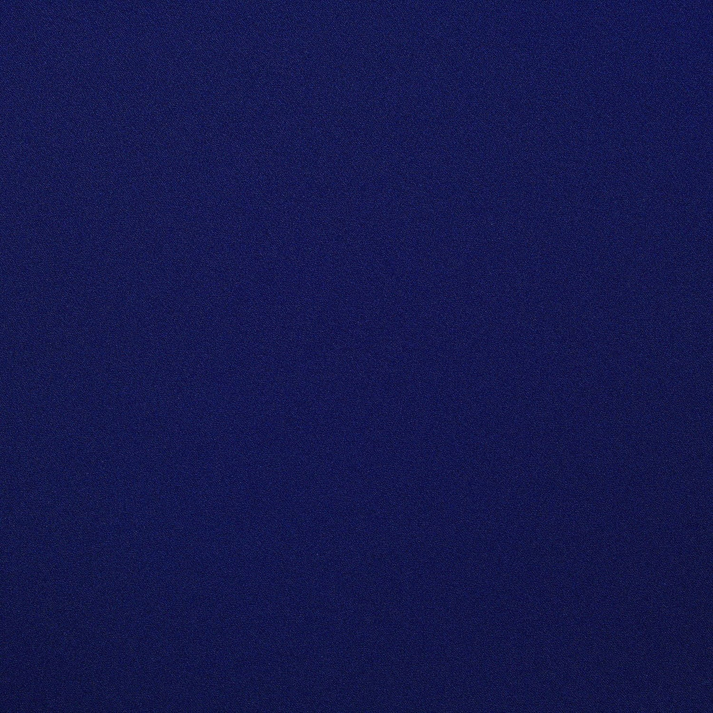 ROYAL DELIGHT | 23628-BLUE - CALLER STRETCH SATIN BACK CREPE - Zelouf Fabrics