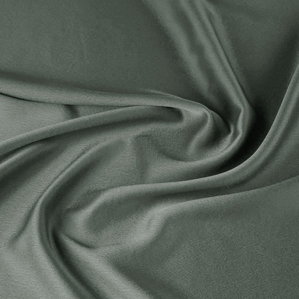 SAGE MUSE | 23628-GREEN - CALLER STRETCH SATIN BACK CREPE - Zelouf Fabrics