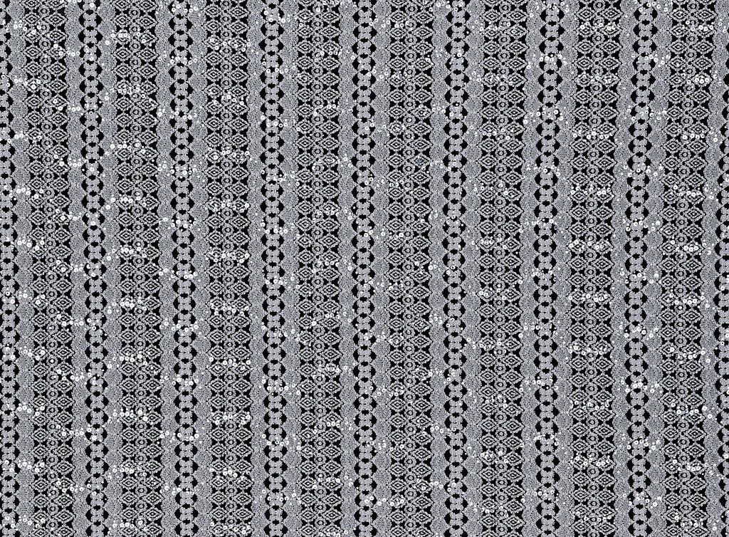 MARGOT STRIPED FLORAL LACE W/TRANS  | 23657  - Zelouf Fabrics