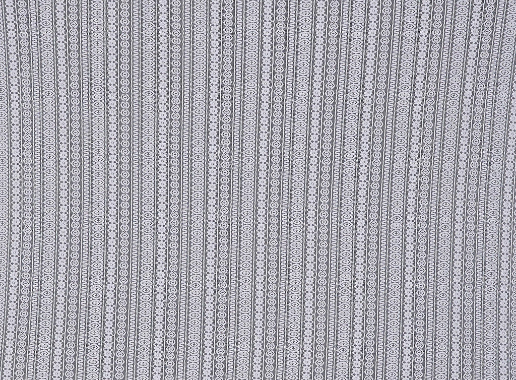 SHAYLA STRIPED FLORAL LACE W/GLITTER  | 23692-GLITTER  - Zelouf Fabrics