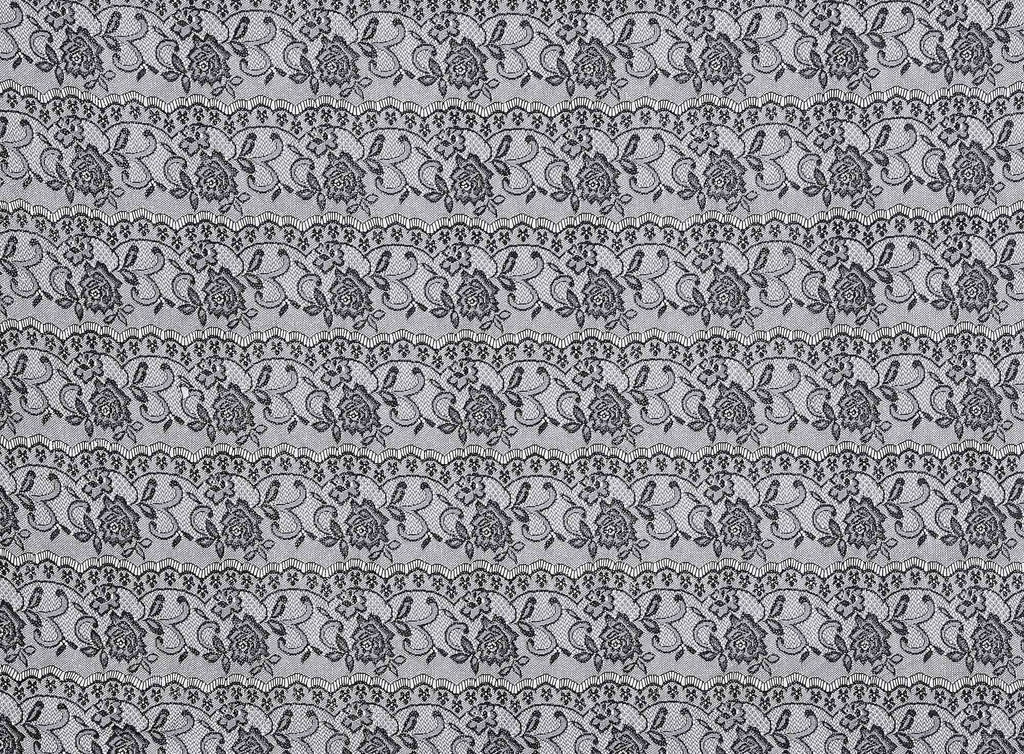 GARLEN FLORAL LACE W/GLITTER  | 23697  - Zelouf Fabrics