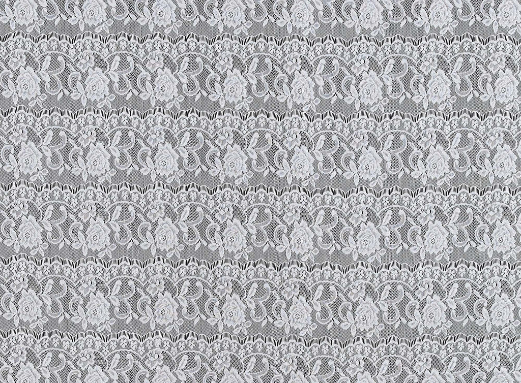 GARLEN FLORAL LACE W/GLITTER  | 23697  - Zelouf Fabrics