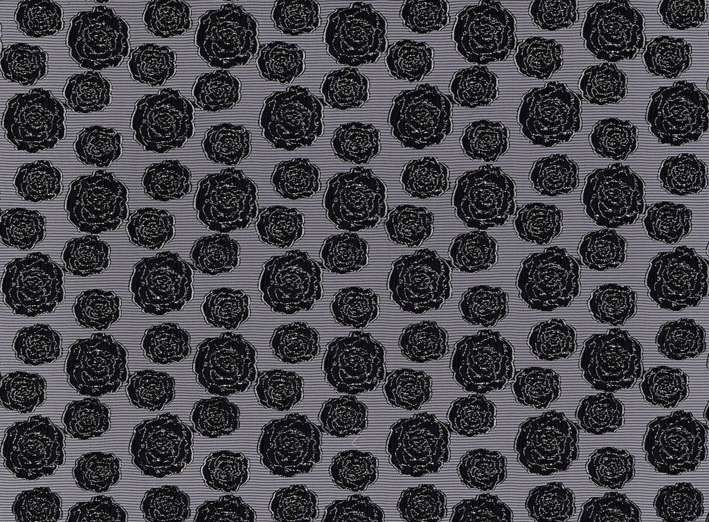 FALAN FLOWER JACQAURD ON ORGANZA  | 23715  - Zelouf Fabrics