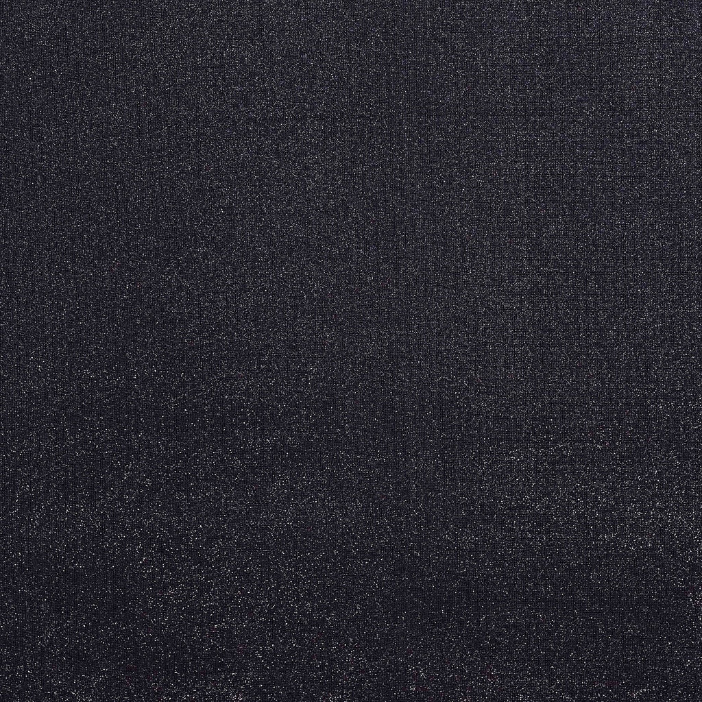 BLACK/BLACK | 24082-GLITTER - LAREN WAFFLE KNIT W/GLITTER - Zelouf Fabric