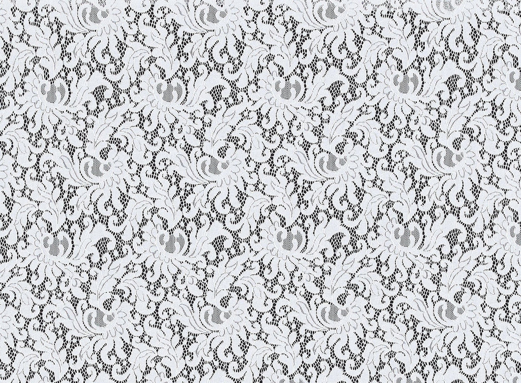 TACI FLORAL CORDED LACE [1.75 YD PANEL]  | 24104  - Zelouf Fabrics
