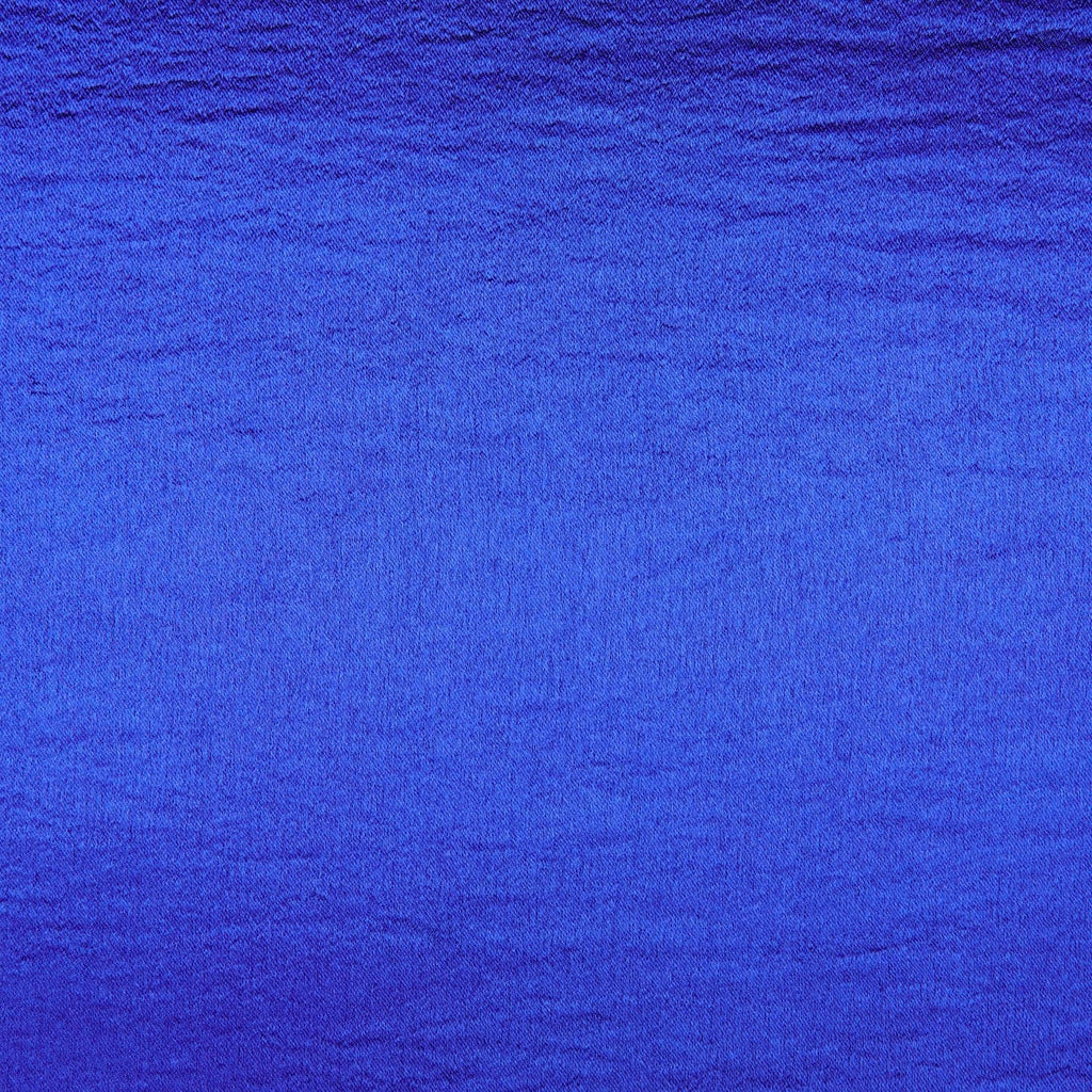 MAJESTIC COBALT | 24105-BLUE - AIRWASHED RAYON SATIN SPANDEX - Zelouf Fabrics