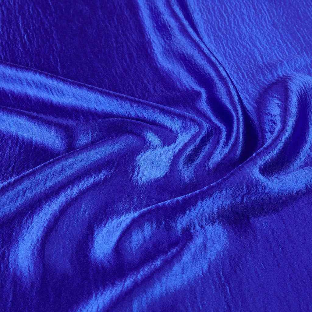 AIRWASHED SATIN | 24105 MAJESTIC COBALT - Zelouf Fabrics