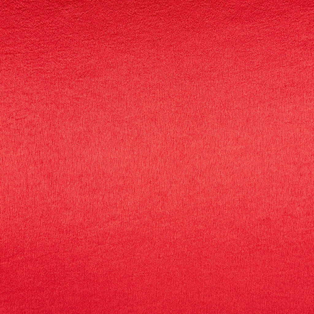 MAJESTIC CRIMSON | 24105-RED - AIRWASHED RAYON SATIN SPANDEX - Zelouf Fabrics