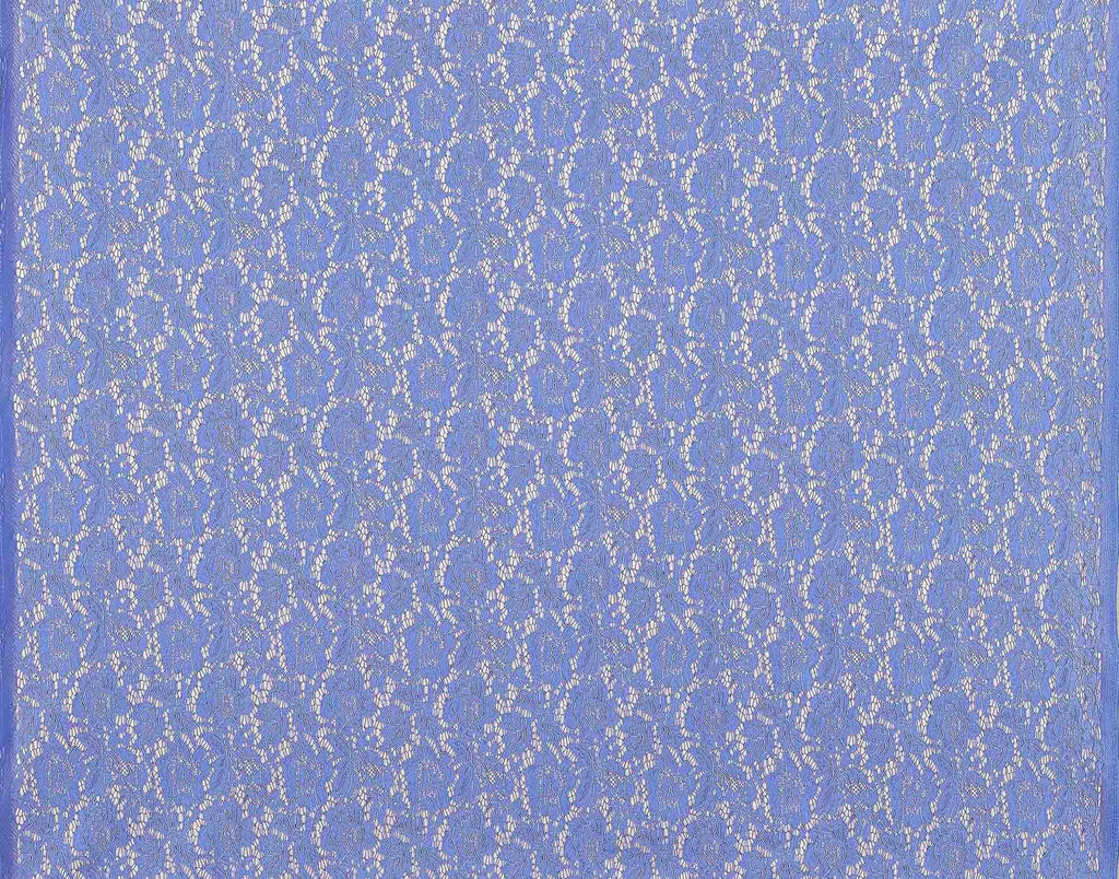 ALMOND MYSTERY | 24122-BONDED-BLUE - EVERLY CORDING FLORAL LACE BONDED - Zelouf Fabrics