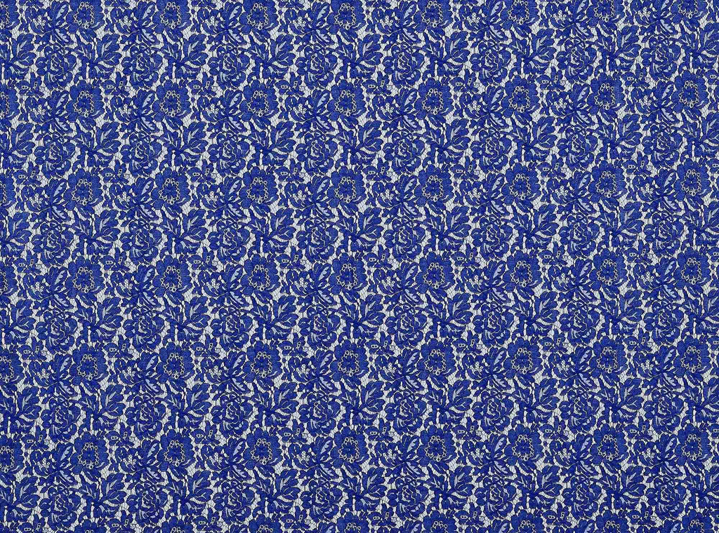 ROYAL DELIGHT | 24122-BLUE - EVERLY CORDING FLORAL LACE - Zelouf Fabrics