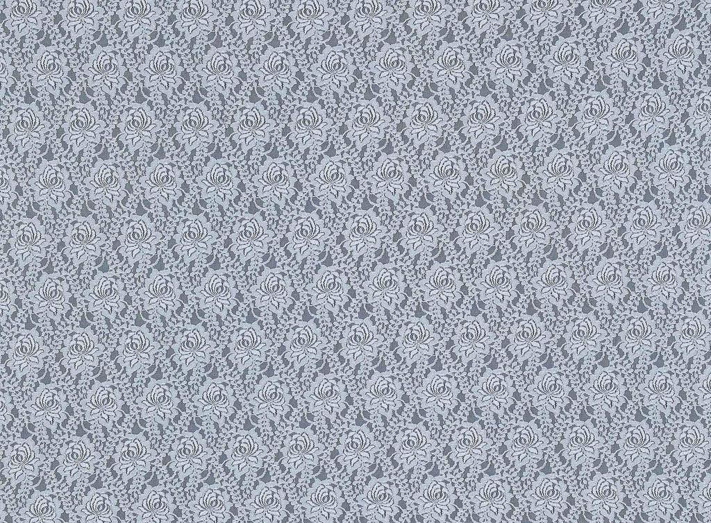 MORE FLORAL LACE GLITTER SCALLOP  | 24149SC-GLITTER SAGE MIST - Zelouf Fabrics