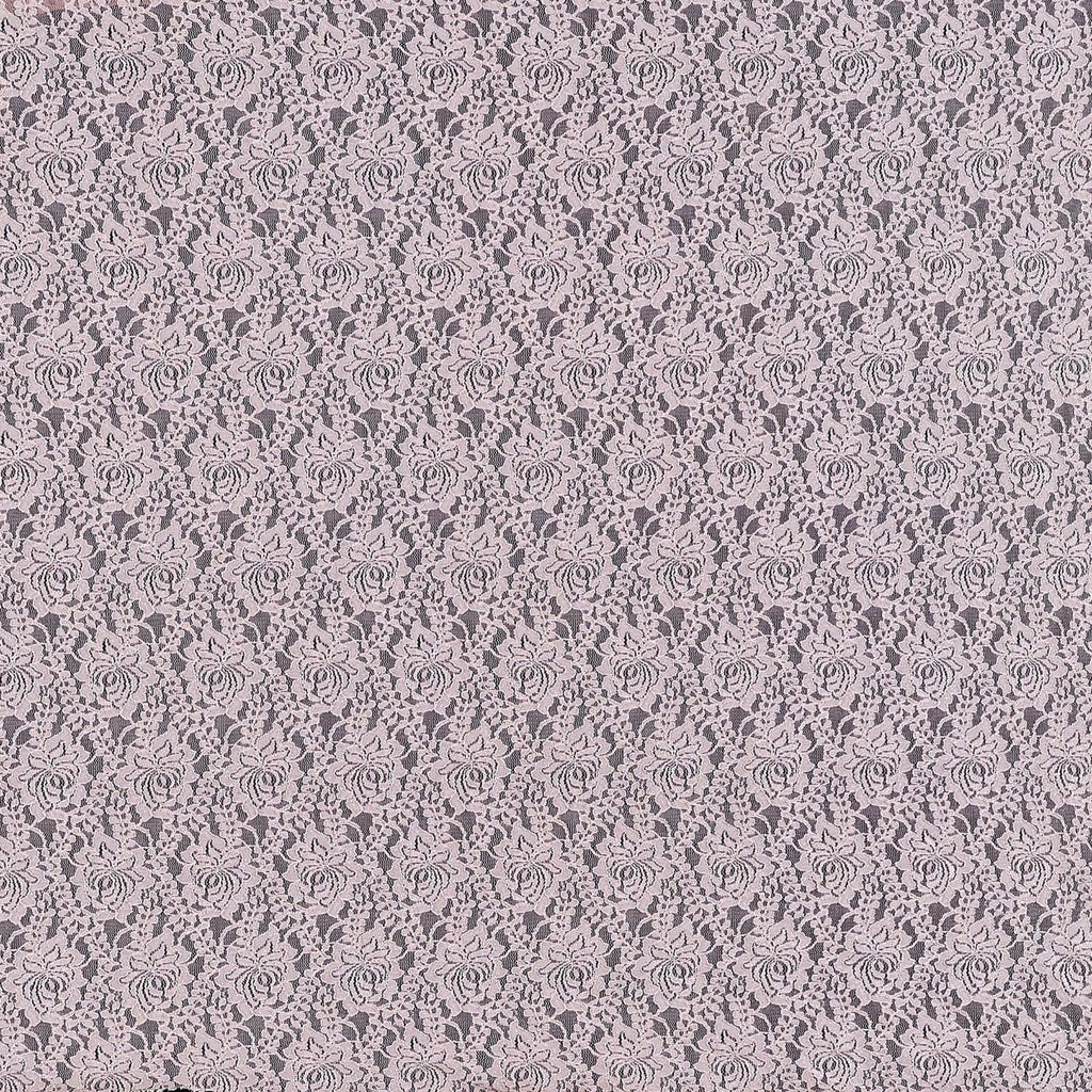 MORE FLORAL LACE GLITTER SCALLOP  | 24149SC-GLITTER PETAL MIST - Zelouf Fabrics