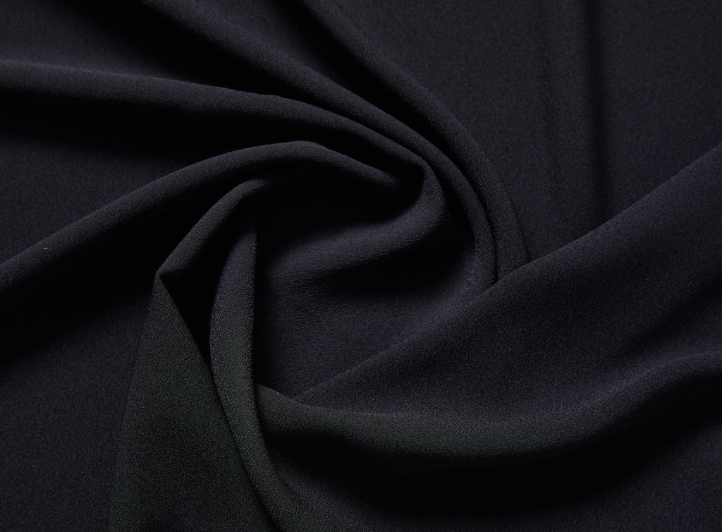 BLACK | 24163 - LORA CREPE - Zelouf Fabrics