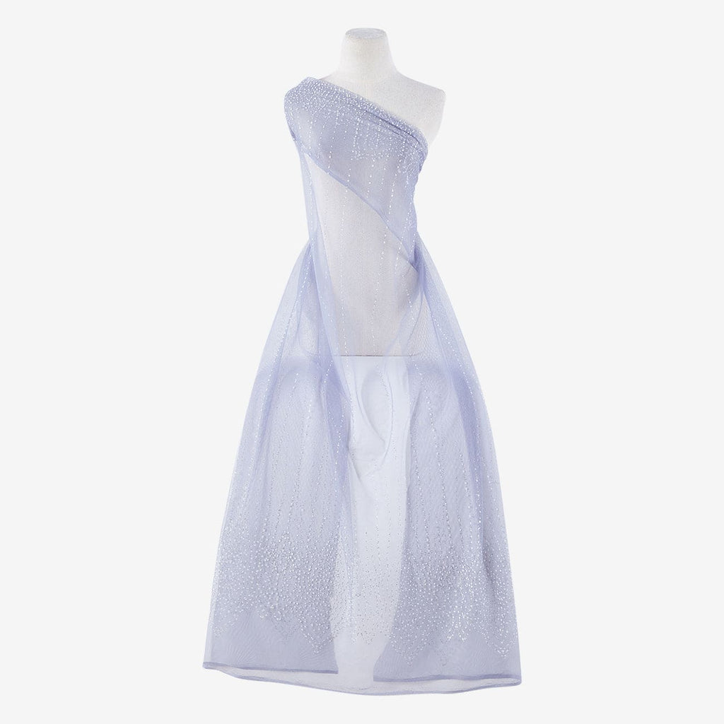 CHAMBRAY MUSE | 24205 - JT GLITTER ON TULLE W/PUFF - Zelouf Fabric