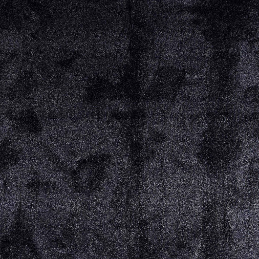 BLACK/SILVER | 24364 - REECE VELVET FOIL - Zelouf Fabric