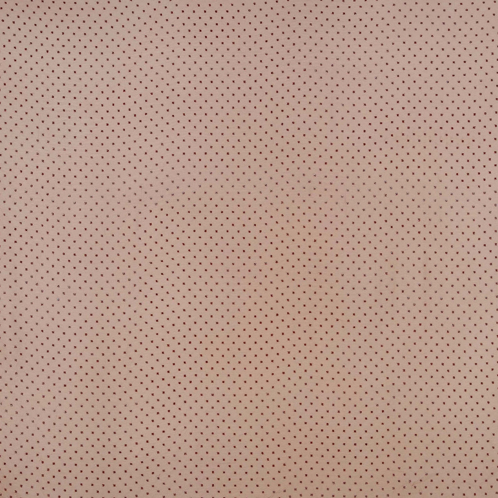TAUPE SHADOW | 24366 - FAVORABLE FOIL DOTS ON WOVEN - Zelouf Fabrics