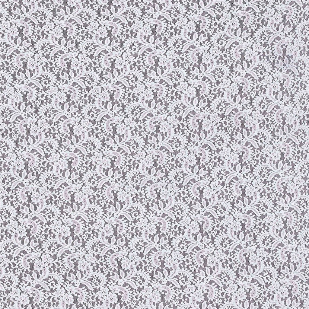 BLOSSOM BLISS | 24396-FOIL - DALLI FLORAL LACE W/FOIL - Zelouf Fabrics