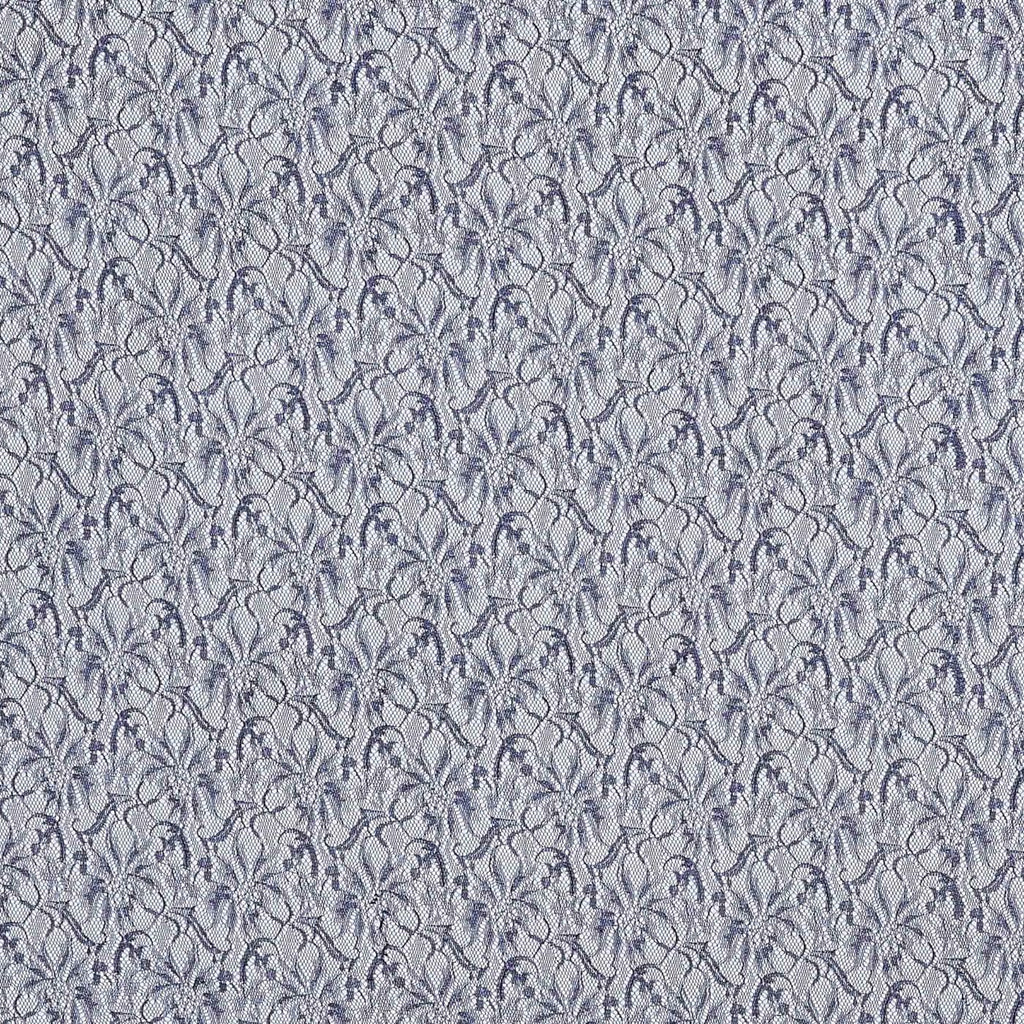 STEEL DELIGHT | 24425-LACE - VERSATILE FLORAL LACE - Zelouf Fabrics