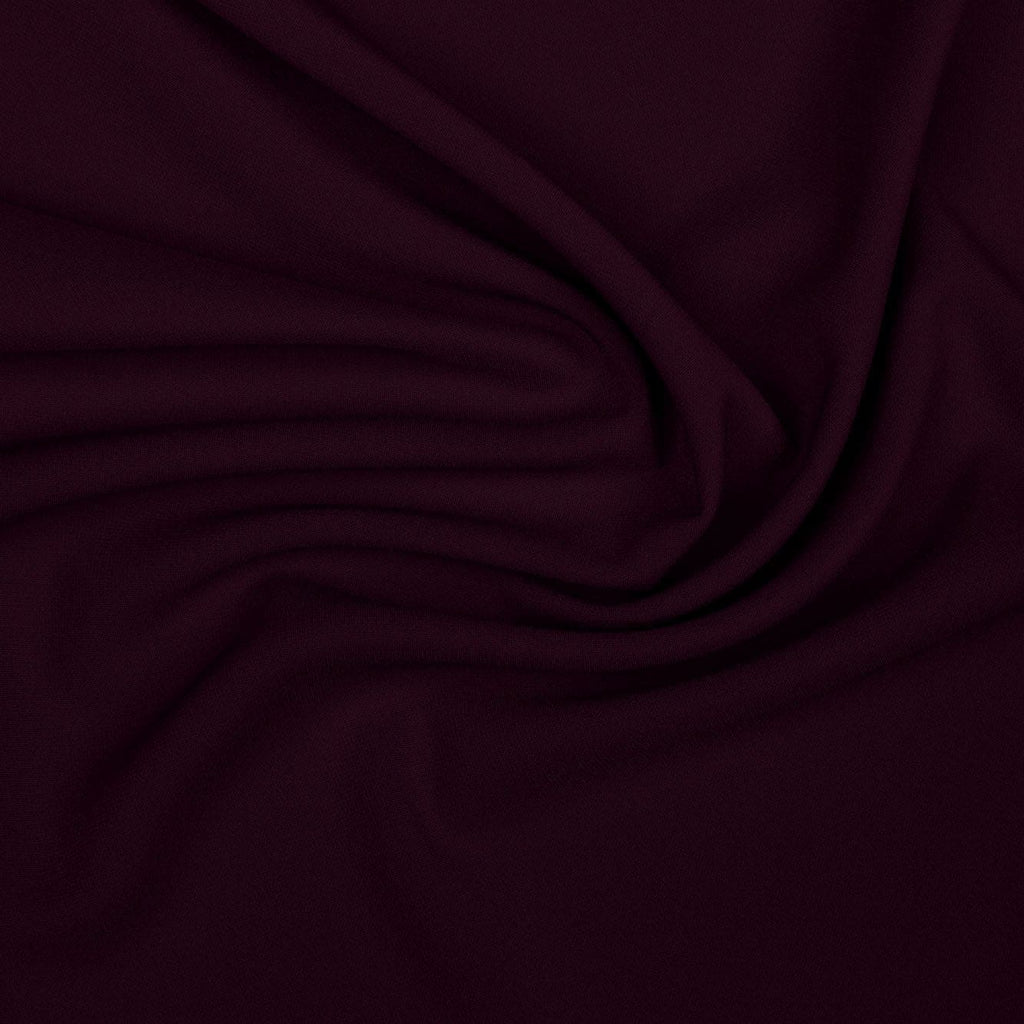ARRESTING BURGUNDY | 24469-RED - ROCK DOUBLE WEAVE STRETCH TWILL - Zelouf Fabrics