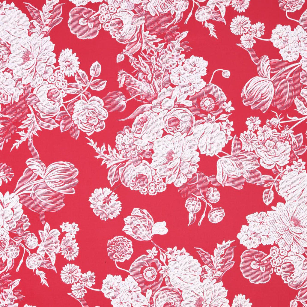 BRILLIANT CHERRY | 24509-1181P - TROPIC BREEZE PUFF PRINT ITY - Zelouf Fabrics