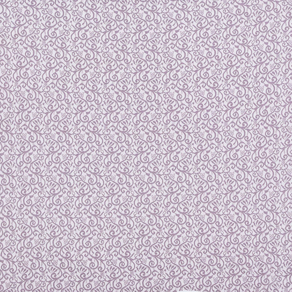 MAUVE SHADOW | 24513 - COCO NIGHT EMBROIDERY GLITTER - Zelouf Fabric