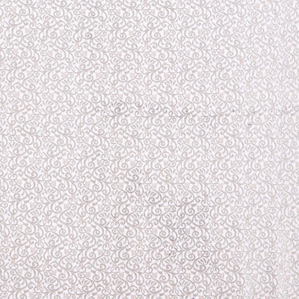 SAND MIST | 24513 - COCO NIGHT EMBROIDERY GLITTER - Zelouf Fabric