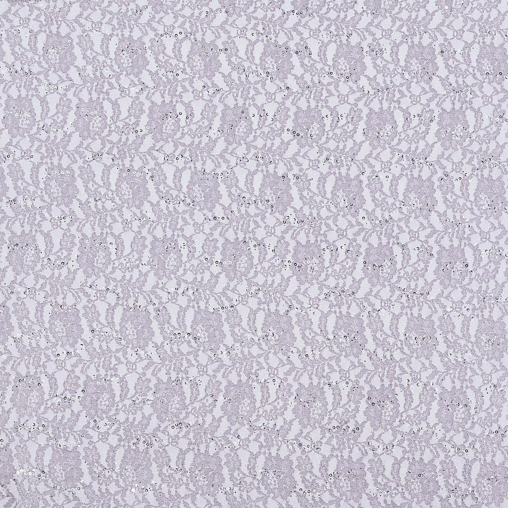 LACE SCALLOP WITH GLITTER/TRANS  | 24533 ASH MIST - Zelouf Fabrics