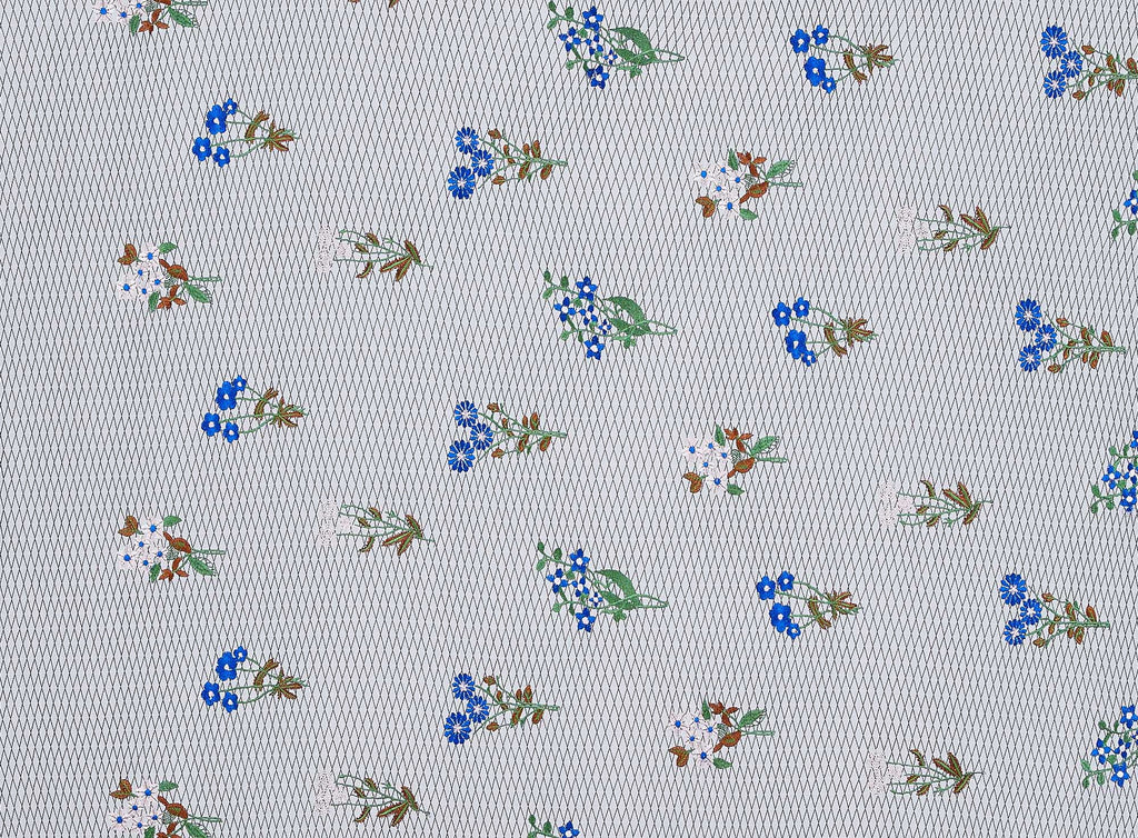 COCO MESH EMBROIDERY FLORAL  | 24536  - Zelouf Fabrics
