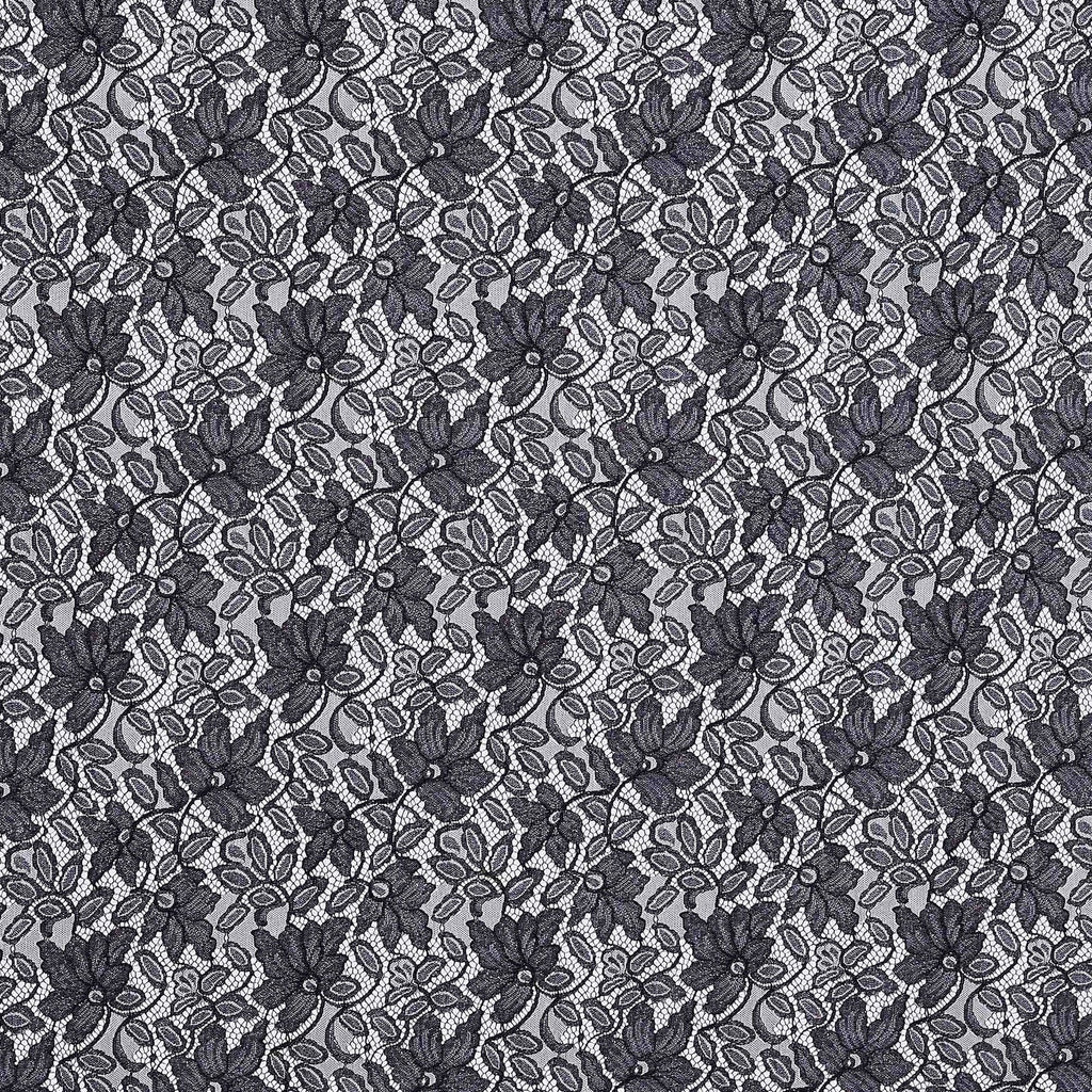 BLACK | 24565 - COCO TRUE GARDEN LACE - Zelouf Fabric