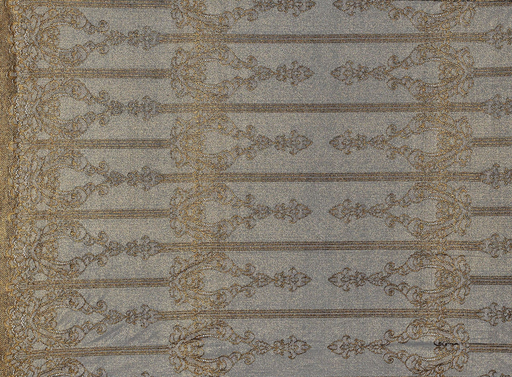 COCO CHATEAU FOIL LACE  | 24569-FOIL  - Zelouf Fabrics