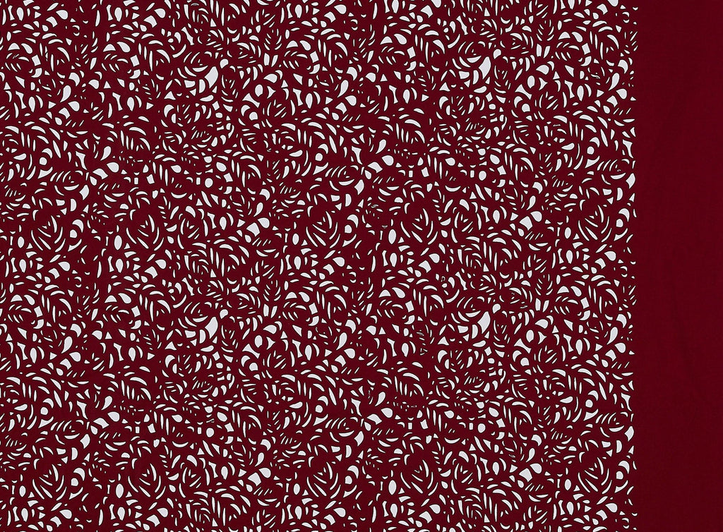 COCO LASER CUT SCUBA  | 24603  - Zelouf Fabrics
