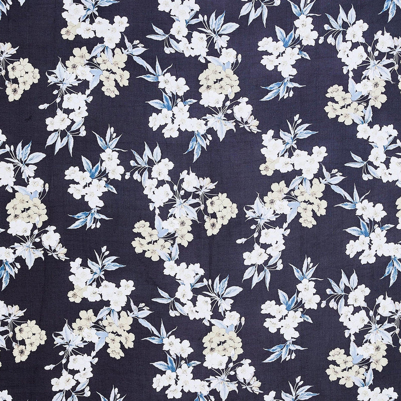 NOIR CHERRY BLOSSOMS HIGH MULTI CHIFFON  | 24628-3333DP