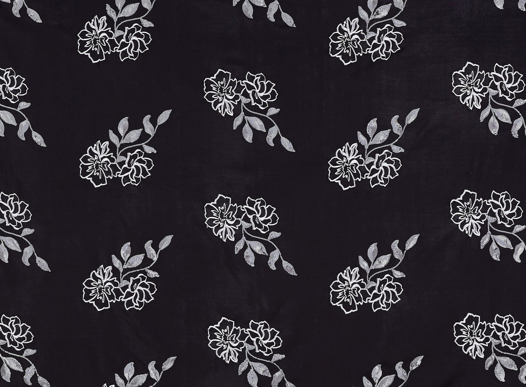 KELLI EMBROIDERY SCUBA  | 24683  - Zelouf Fabrics