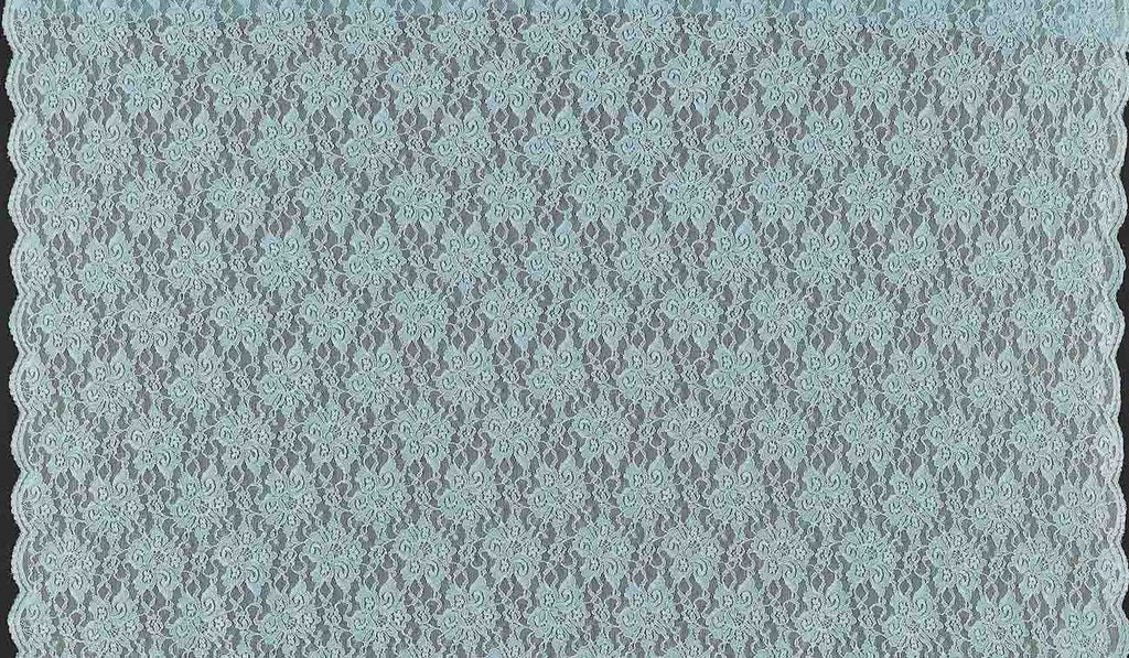 LAUREL FLORAL SCALLOP GLITTER LACE  | 24688SC-GLITTER  - Zelouf Fabrics