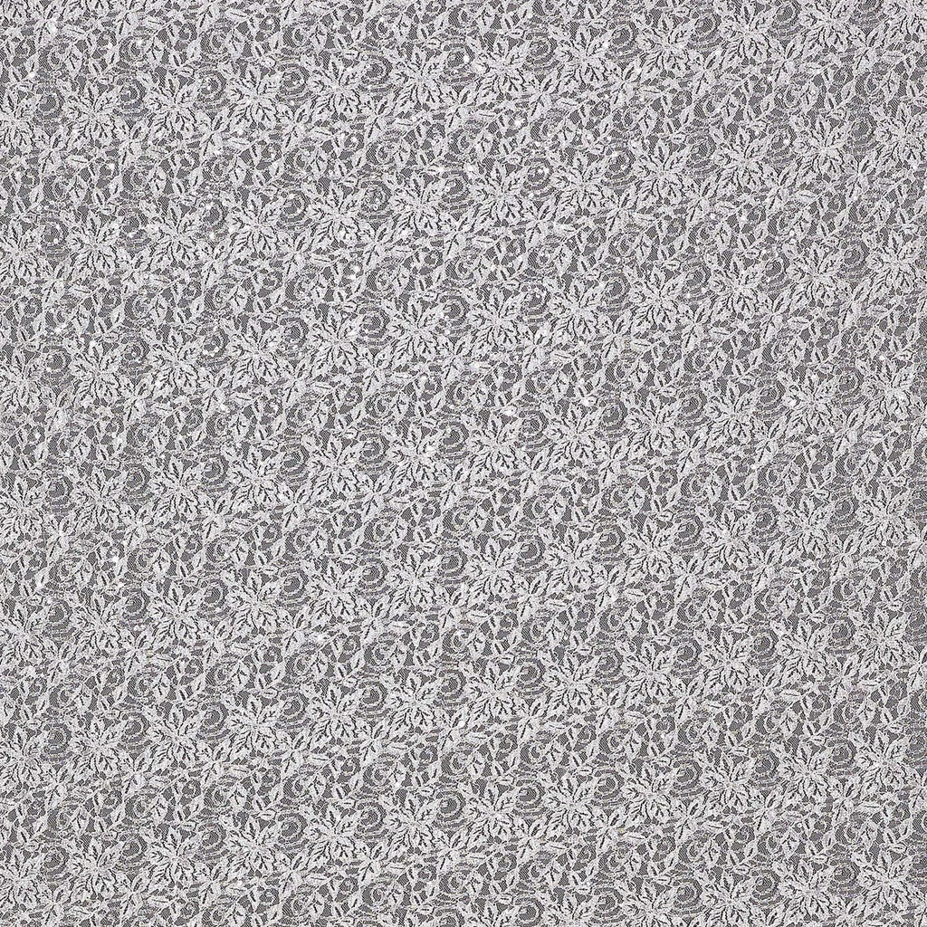 ALICE GLITTER EMBROIDERY LACE  | 24691-GLITTER BLUSH MIST - Zelouf Fabrics