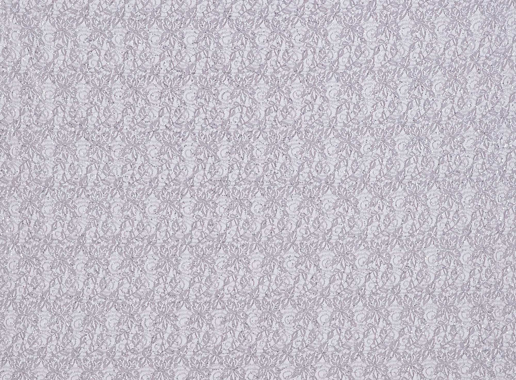 ALICE CLEAR SEQUIN EMBROIDERY LACE  | 24691-SEQUINS GREY MYSTERY - Zelouf Fabrics