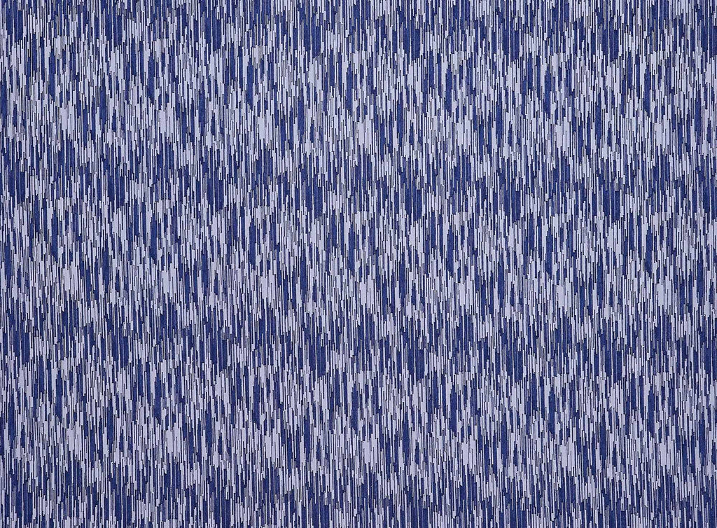 NAVY BLISS | 24696 - BETTY CLIPPED JACQUARD LUREX - Zelouf Fabrics
