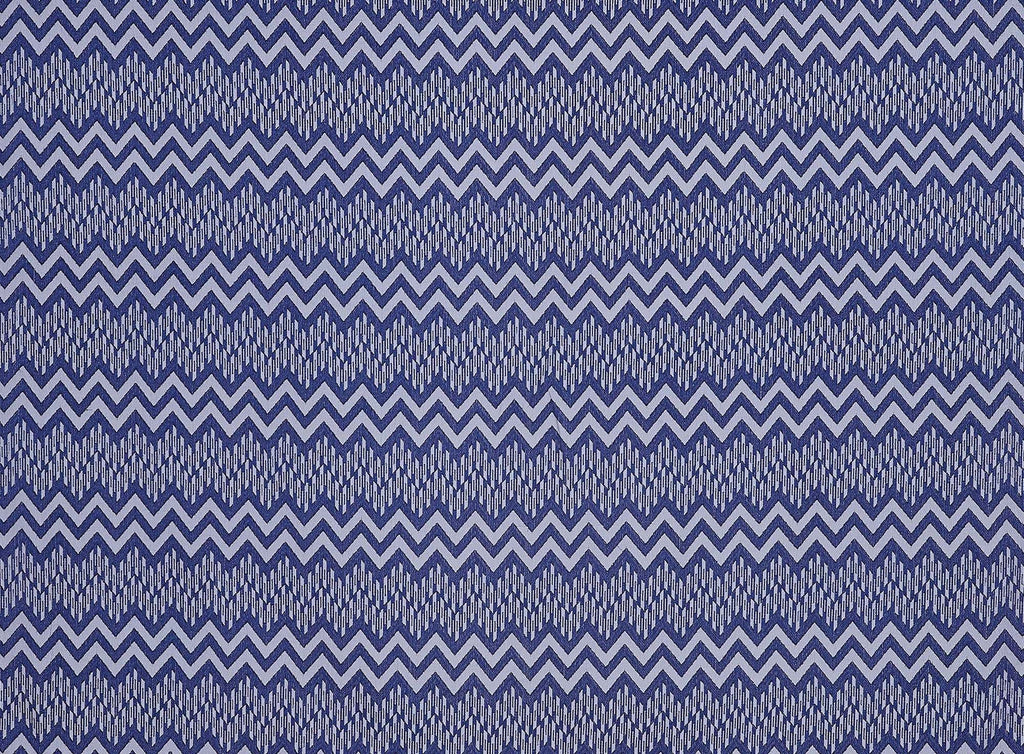 NAVY BLISS | 24697 - CATHY CLIPPED JACQUARD LUREX - Zelouf Fabrics