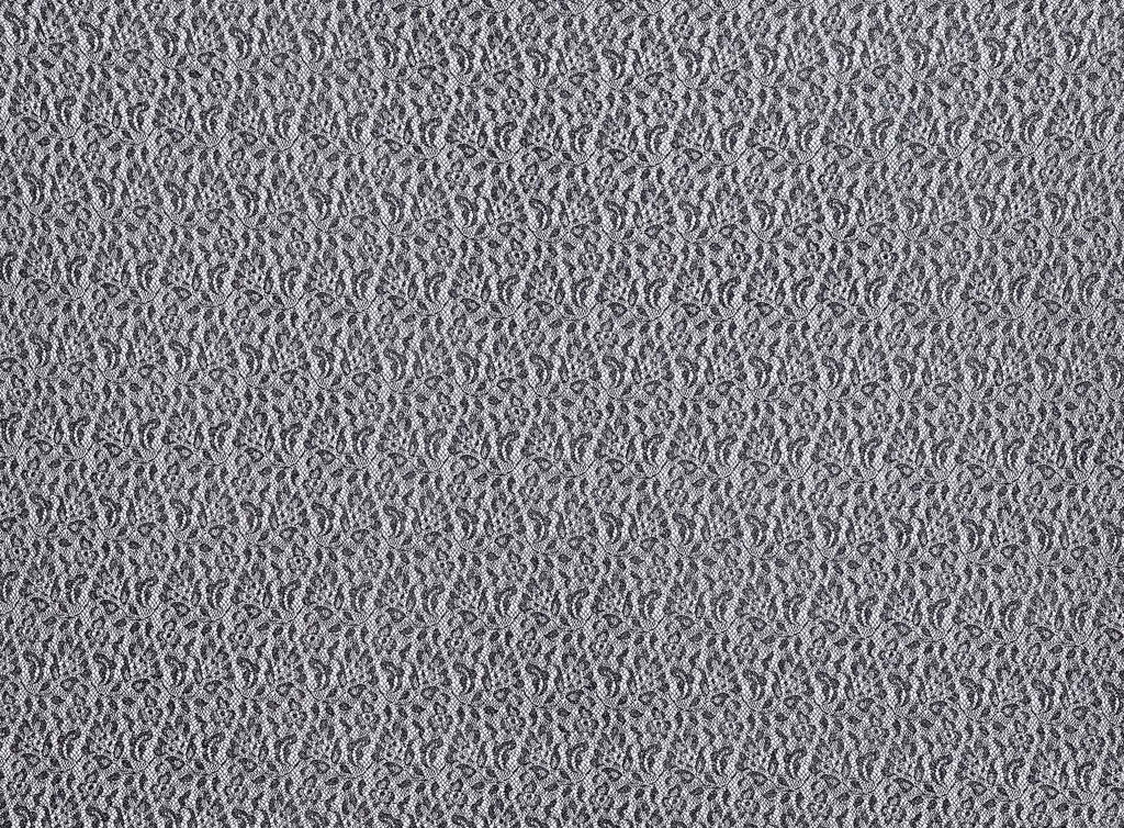 RACHEL CONTRAST LACE GLITTER  | 24702 MOON MIST - Zelouf Fabrics