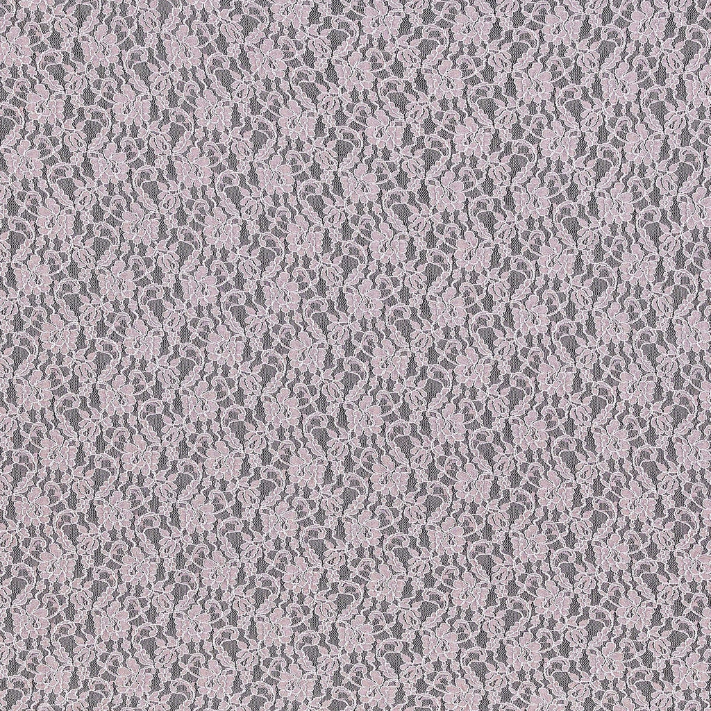 QUARTZ/ECRU | 24732-GLITTER - CHARMING TWO TONE FLORAL STRETCH GLITTER LACE - Zelouf Fabrics