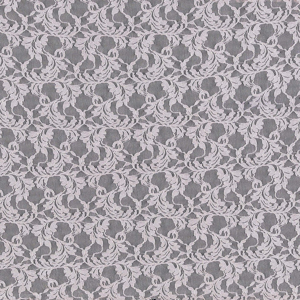EMMY BOTANICAL STRETCH GLITTER LACE  | 24734-GLITTER PETAL MIST - Zelouf Fabrics