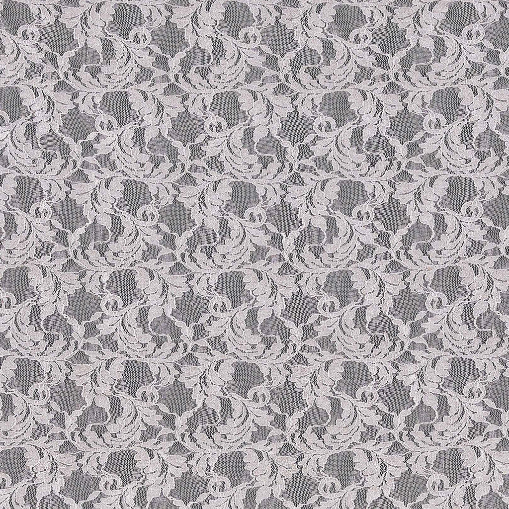 EMMY BOTANICAL STRETCH GLITTER LACE  | 24734-GLITTER SAND MIST - Zelouf Fabrics