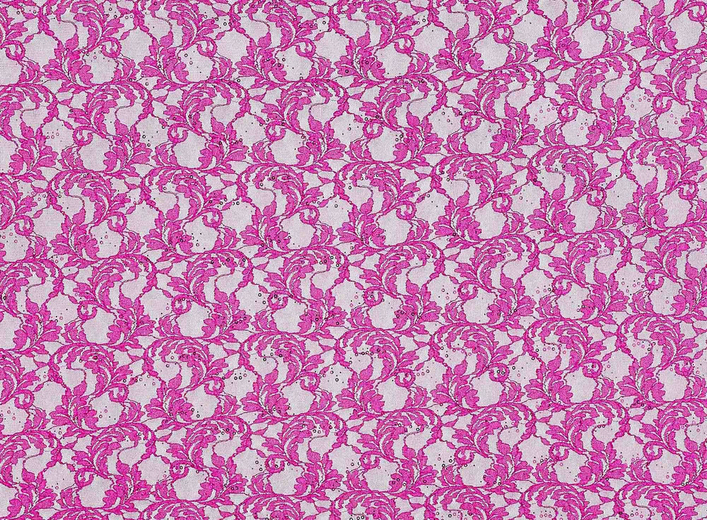 EMMY BOTANICAL STRETCH TRANS LACE  | 24734-TRANS ORCHID DELIGHT - Zelouf Fabrics
