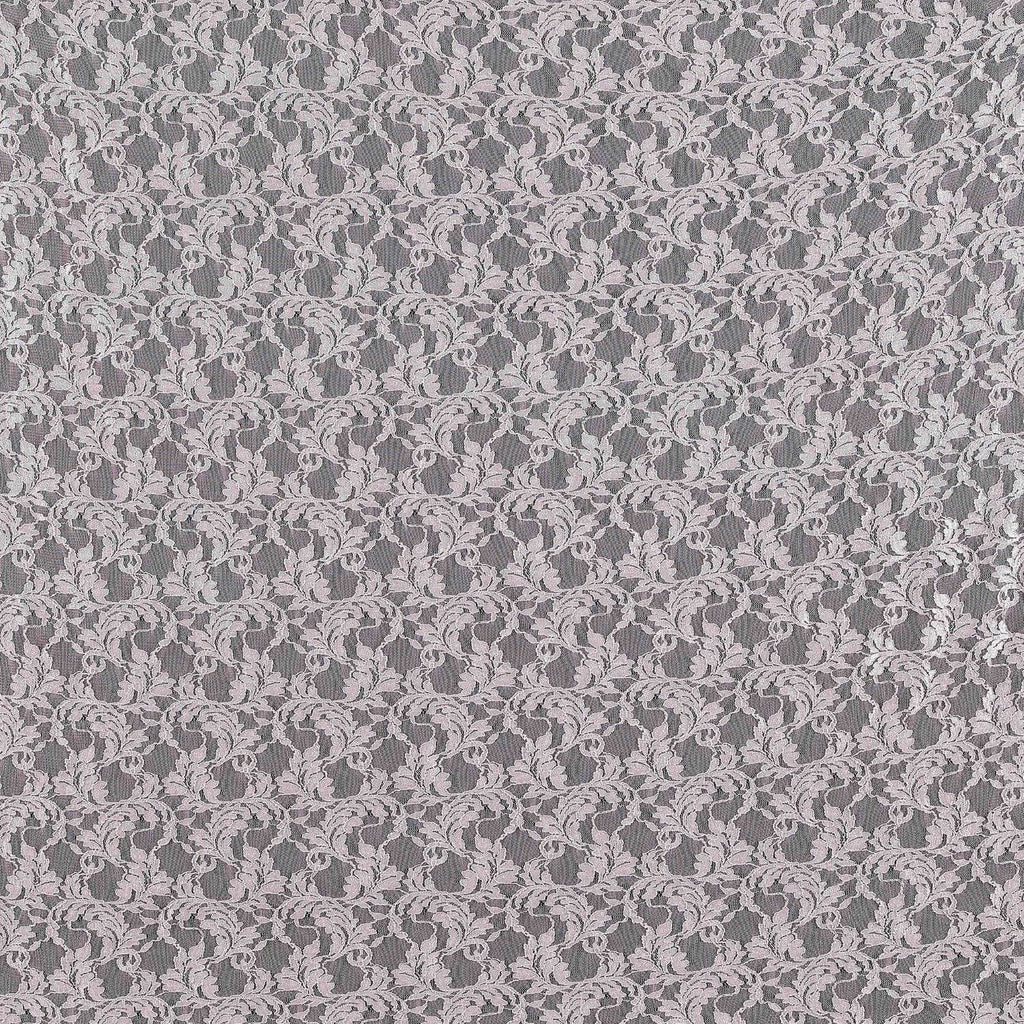 EMMY BOTANICAL STRETCH LACE  | 24734 SAND MIST - Zelouf Fabrics
