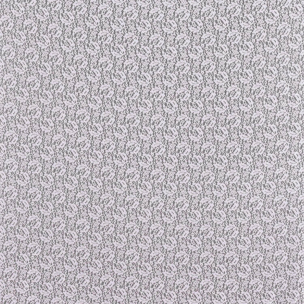 FANCY TWO TONE STRETCH LACE  | 24736 ROSE MIST - Zelouf Fabrics