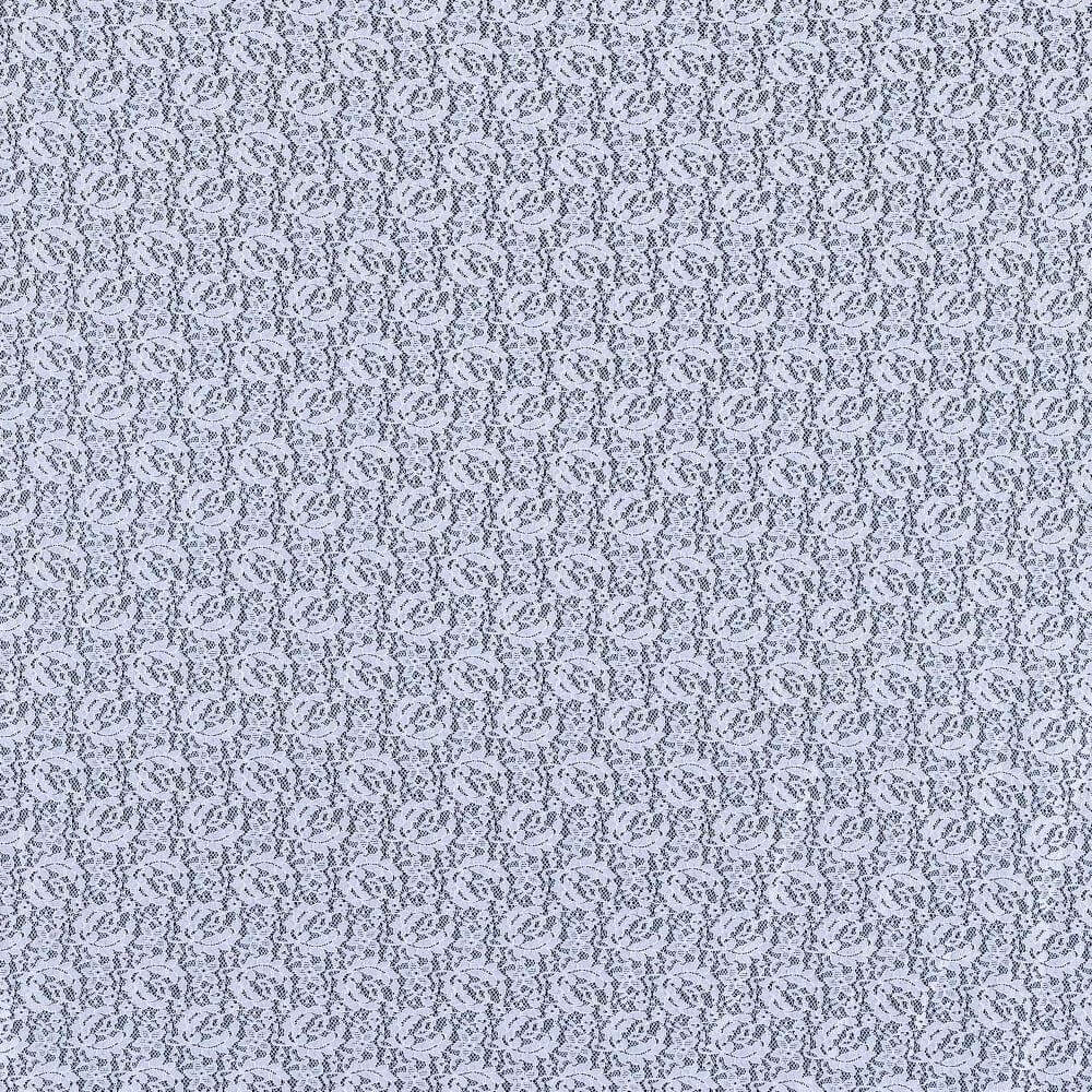 FANCY TWO TONE STRETCH LACE  | 24736 SKY MIST - Zelouf Fabrics
