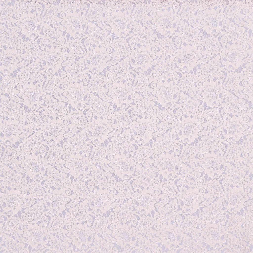 SASHAY CORDED LACE [1.75 YD PANEL]  | 24744 PETAL MIST - Zelouf Fabrics