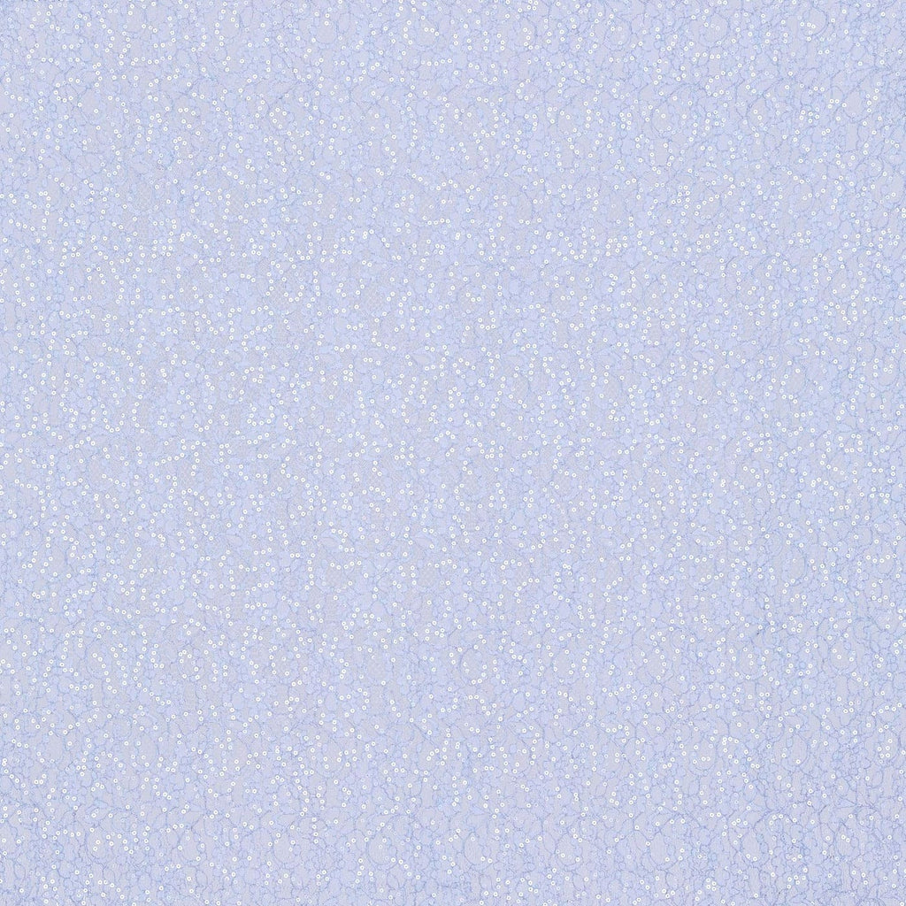 BEAU CORDED SEQUINS LACE  | 24768-SEQUINS SKY MIST - Zelouf Fabrics