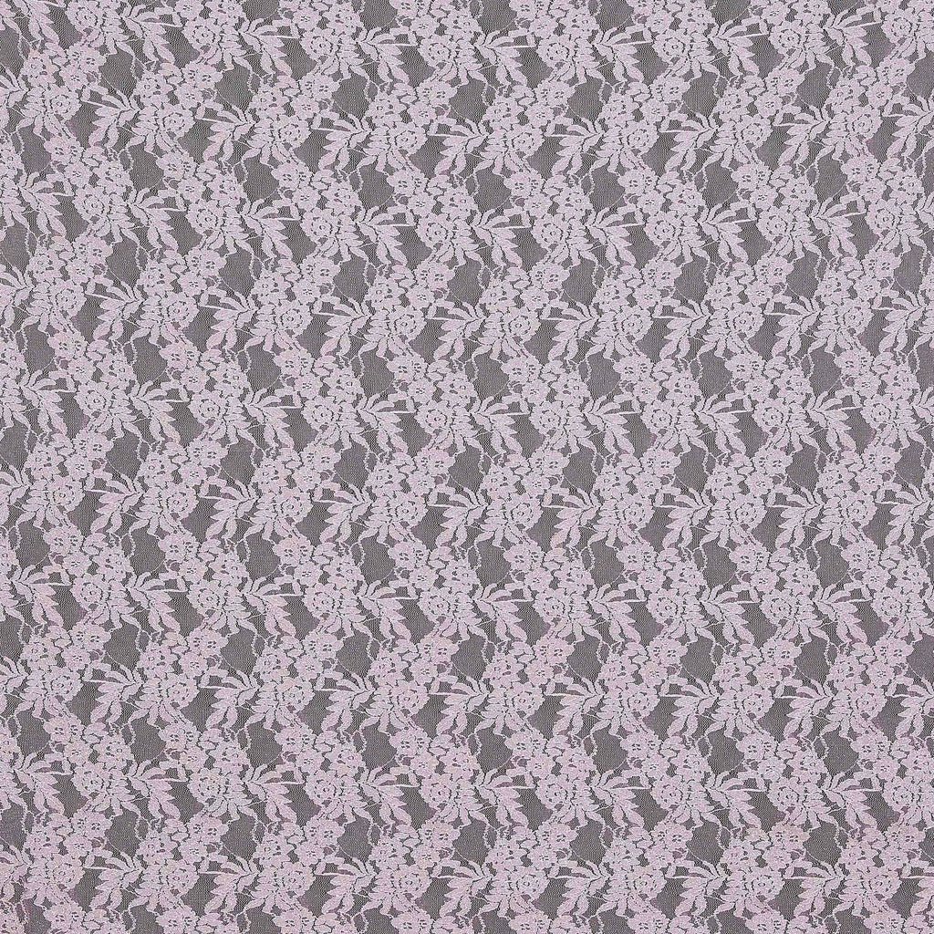 BRIGHT CHELSEA STRETCH LACE  | 24802-GLITTER ROSE MIST - Zelouf Fabrics